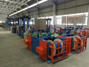 PVC PP PE TPU Insulated Core Wire Extruder Extrusion Winding Double Twisting Machine