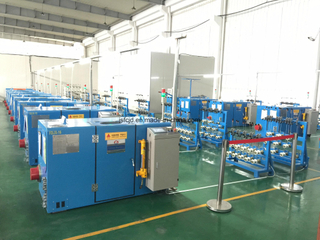 0.03-1.72mm Copper Wire Buncher Stranding Twisting Winding Plastic Making Extrusion Machine