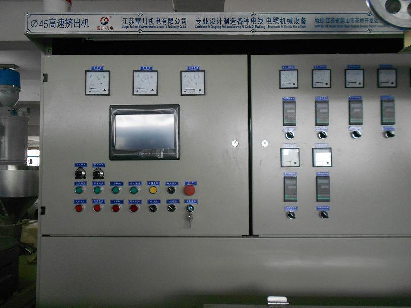 BV Bvr Wire and Cable Insulated Coated Foaming Extruder Extrusion Machine, 0.6-4.0mm Inlet Wire Diameter, High Speed Production Machine