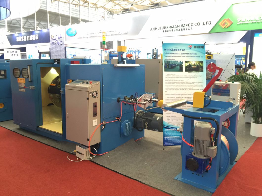 Electrical Copper Cable Wire 0.05-2.52mm Winding Making Machine, Conductor Wire Twisting Extrusion Extruder Drawing Machine