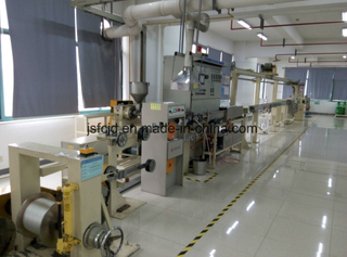 FEP. Fpa. ETFE PP Cutting Winding Extruder Extrusion PVC Plastic Drawing Making Machine