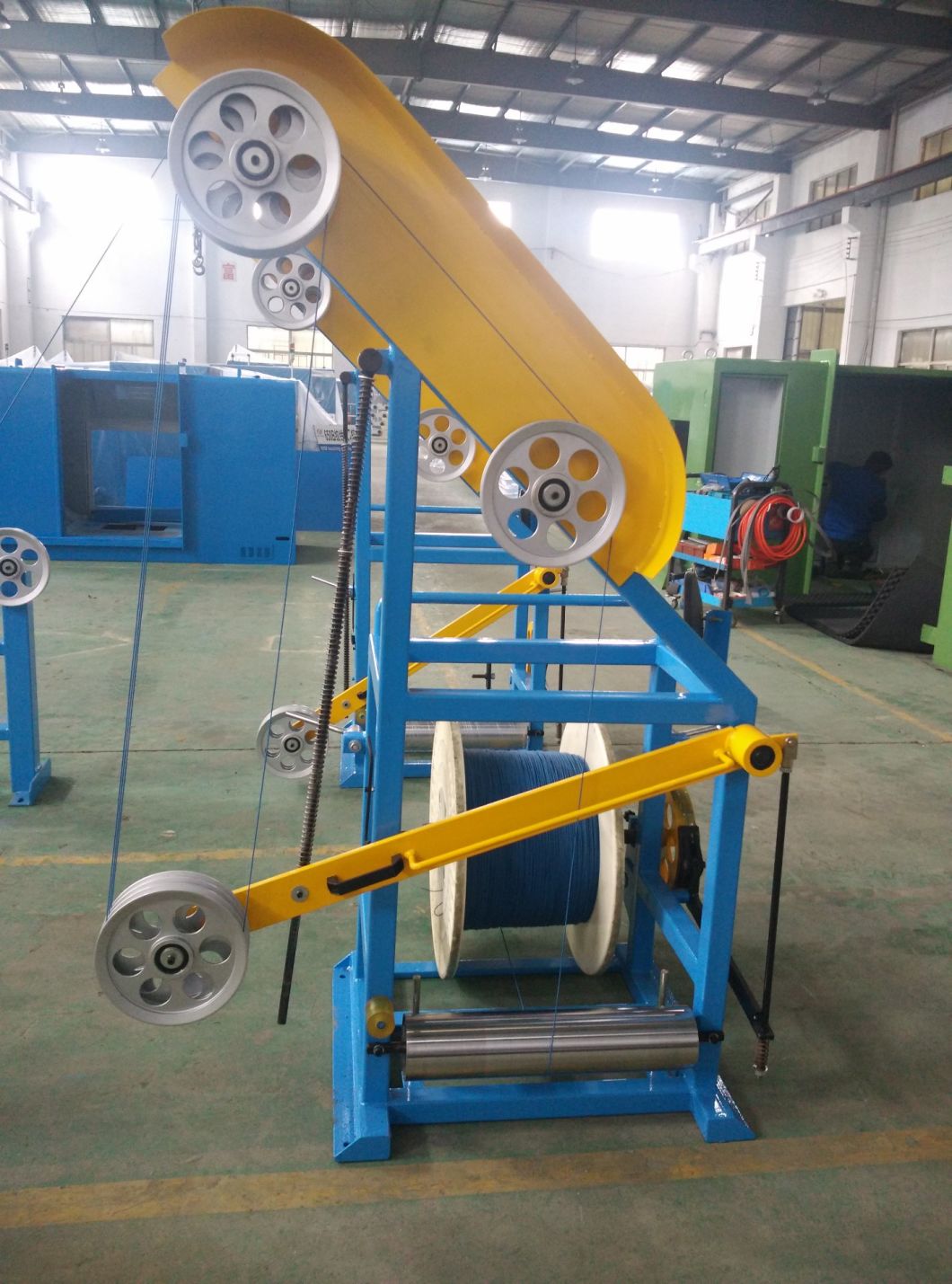 Core Cable Wire Wrapping Twisting Twister Twist Bunching Stranding Coiling Extrusion 630mm Buncher Machine