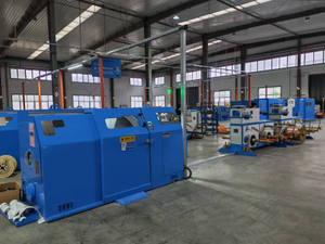 1.0-16.0mm Insulated Cable Wire Extruder Extrusion Bunching Making Machine