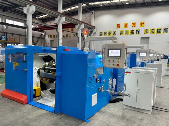 0.04-2.52mm copper annealed wire bunching twisting stranding machine